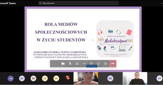 Opowiedziały o roli mediów społecznościowych